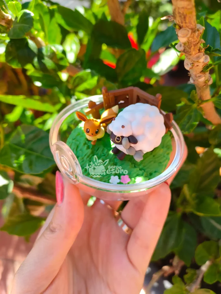 Eevee & Wooloo Pokémon Rement Terrarium
