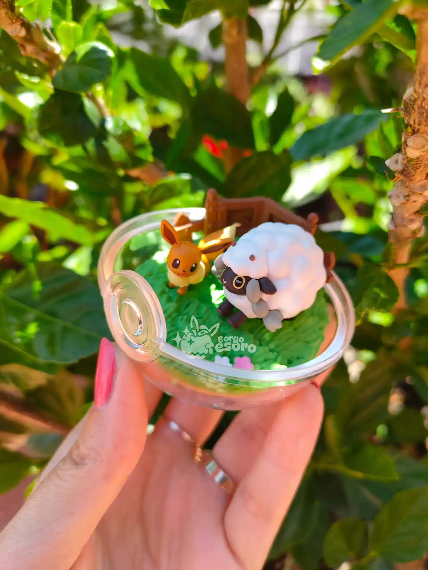 Eevee & Wooloo Pokémon Rement Terrarium - immagine 5