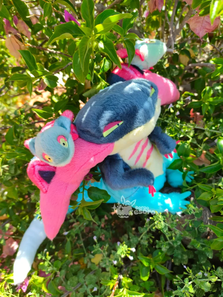 Dragapult Pokémon Peluche Fluffy