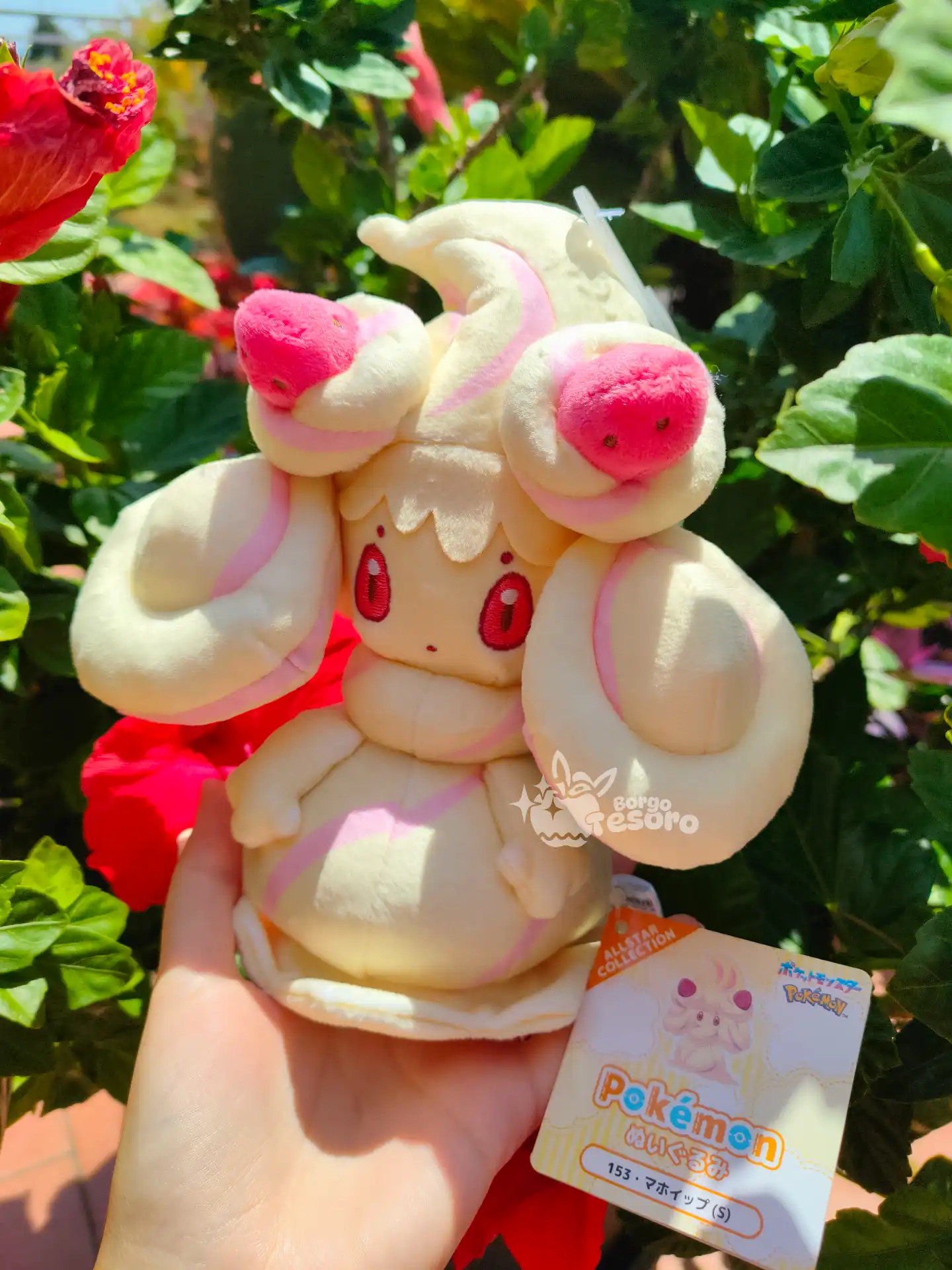 Alcremie Lattevaniglia Peluche Pokémon - immagine 2