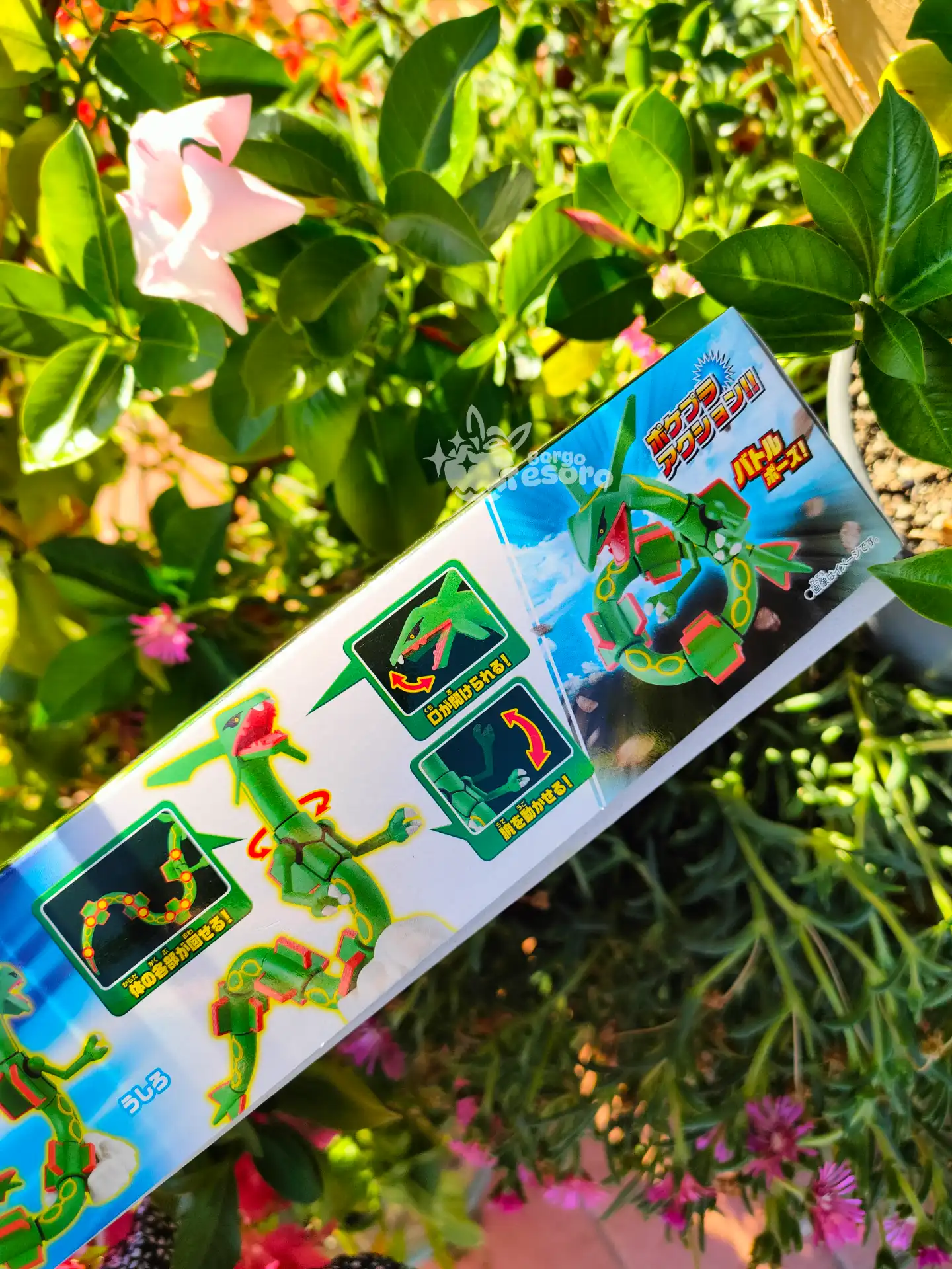 Rayquaza Pokémon Plastic Model Figure - immagine 3