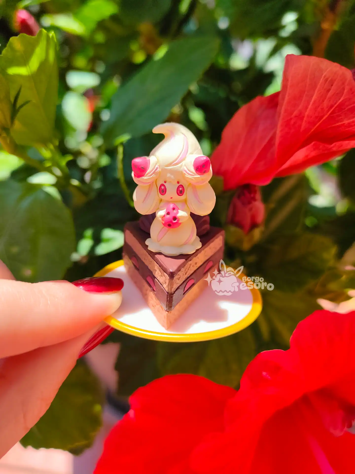 Alcremie Pokémon Yummy Figure - immagine 2