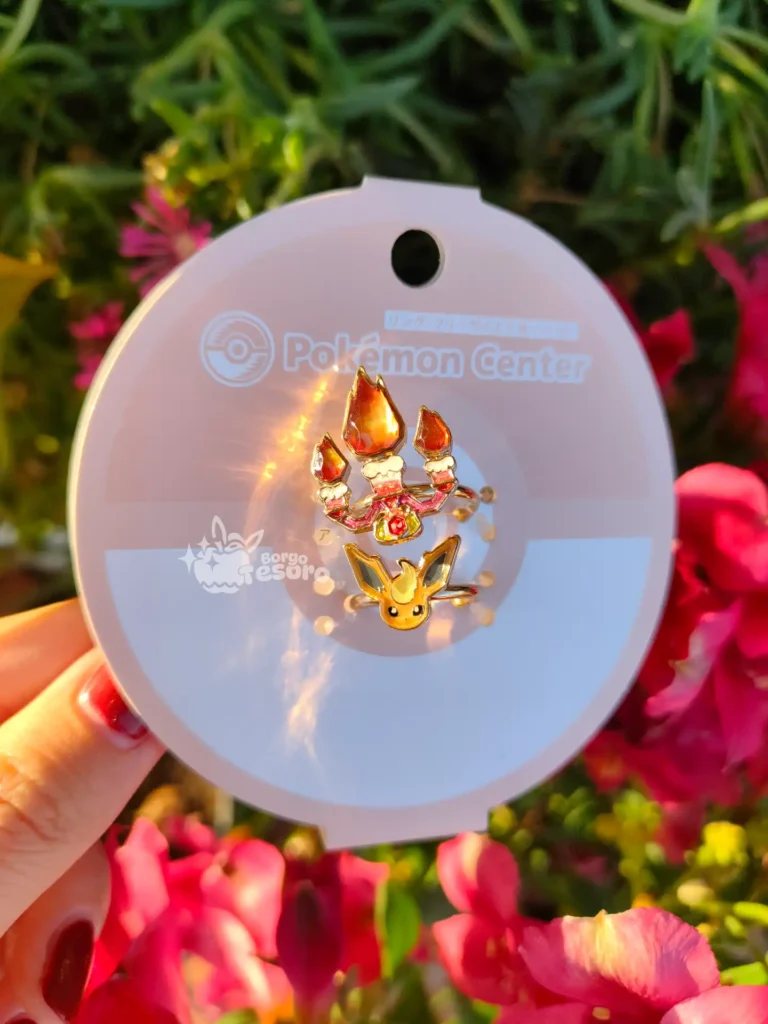 Flareon Anello Doppio Pokémon Teracristal