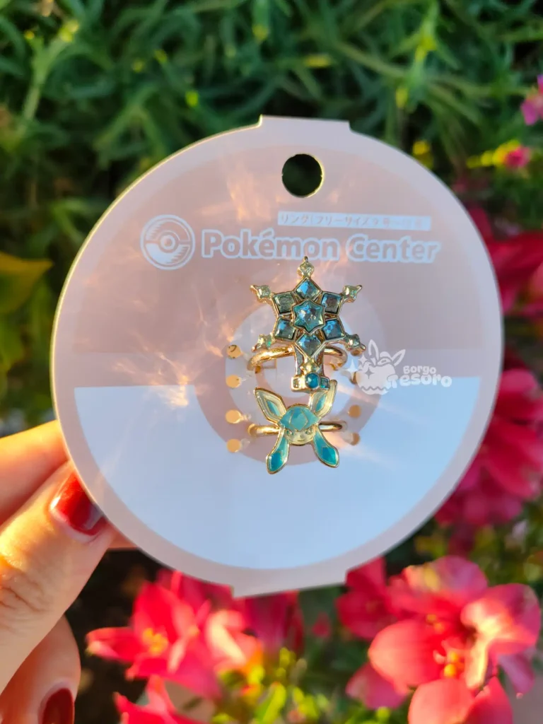 Glaceon Anello Doppio Pokémon Teracristal