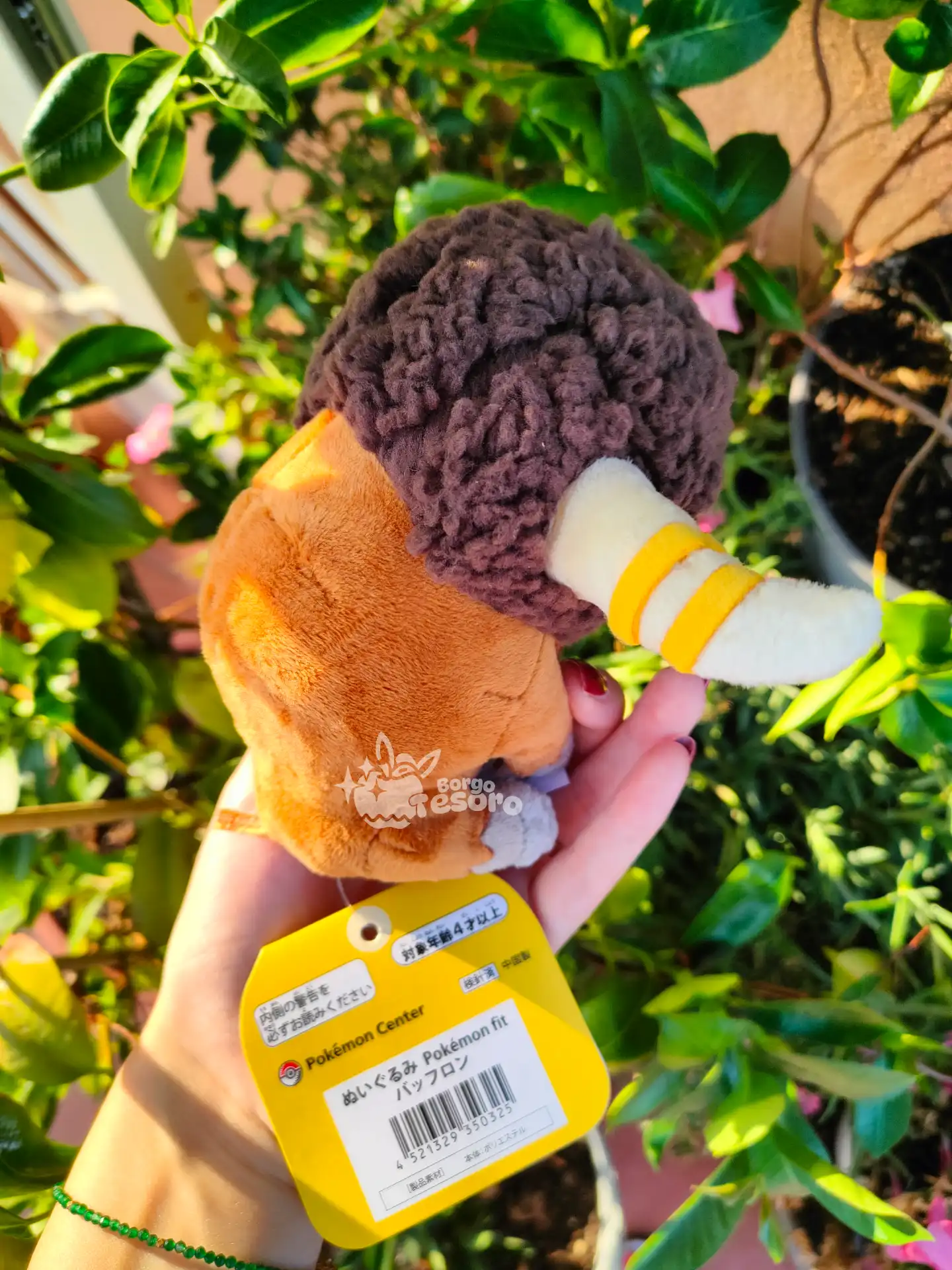 Bouffalant Peluche Pokémon Fit - immagine 3