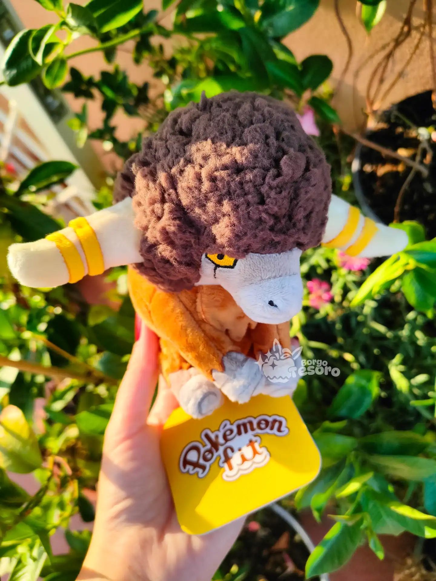 Bouffalant Peluche Pokémon Fit - immagine 2