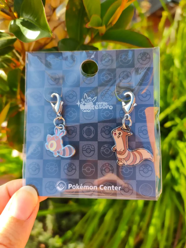 Sentret & Furret Pokémon Metal Charm