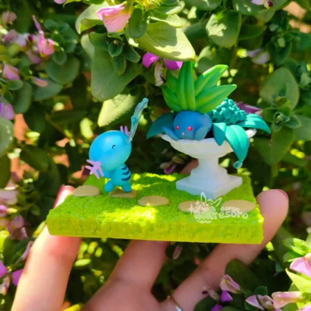 Wooper & Oddish Pokémon Garden Rement