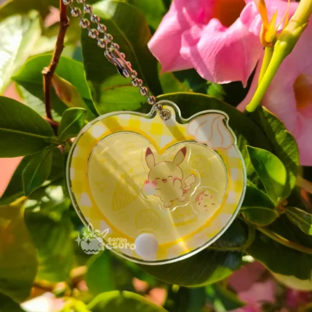 Pikachu Pokémon Sweet Shop Keychain
