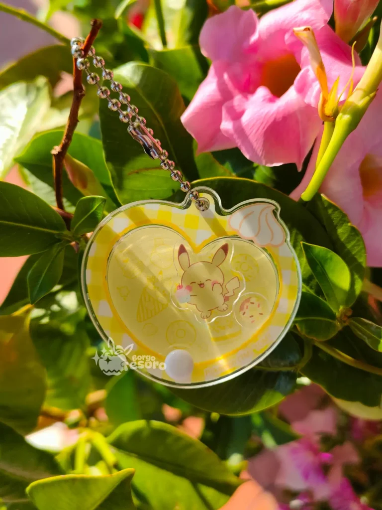 Pikachu Pokémon Sweet Shop Keychain
