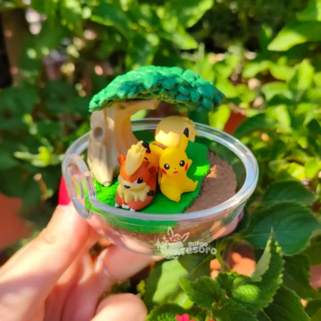 Growlithe & Pikachu Pokémon Rement Terrarium