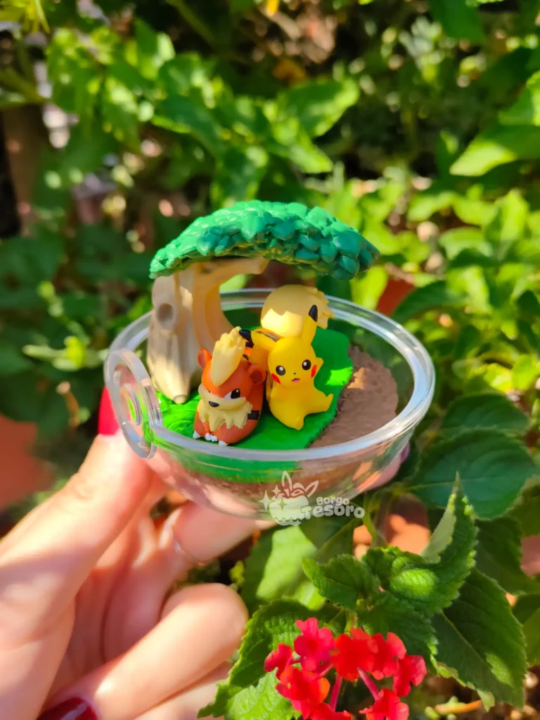 Growlithe & Pikachu Pokémon Rement Terrarium