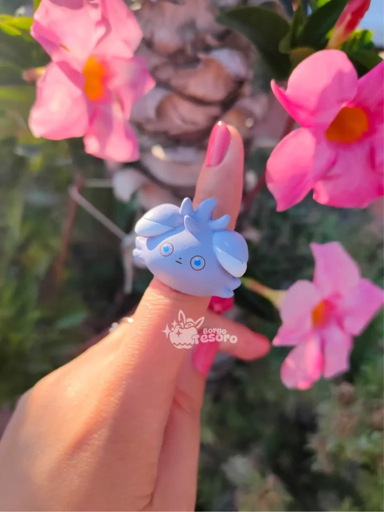 Espurr Anellino Pokémon Decorativo