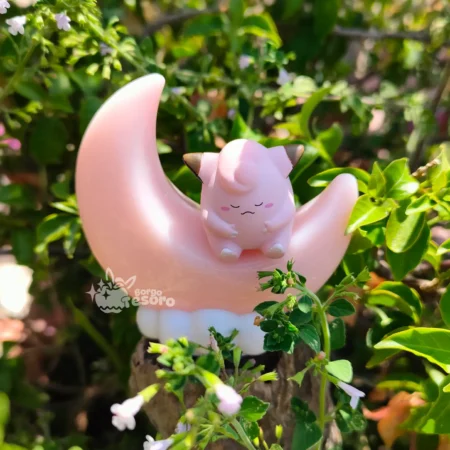 Clefairy Pokémon Big Moon Light Figure
