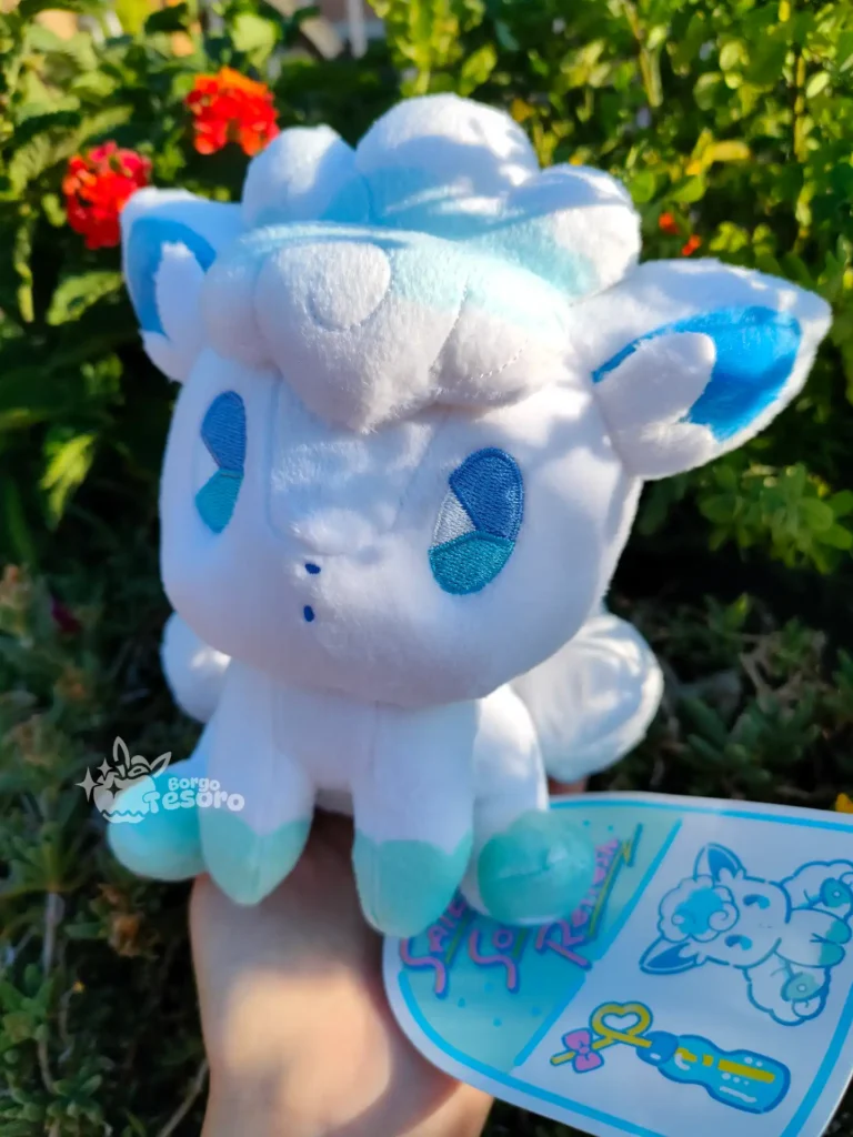 Vulpix di Alola Pokémon Saiko Soda Refresh Peluche