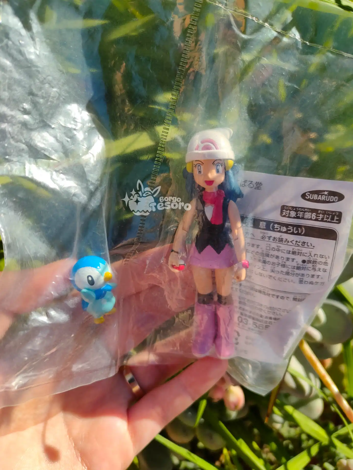 Lucinda & Piplup Pokémon Diamante & Perla 2008 Movie Figure - immagine 2