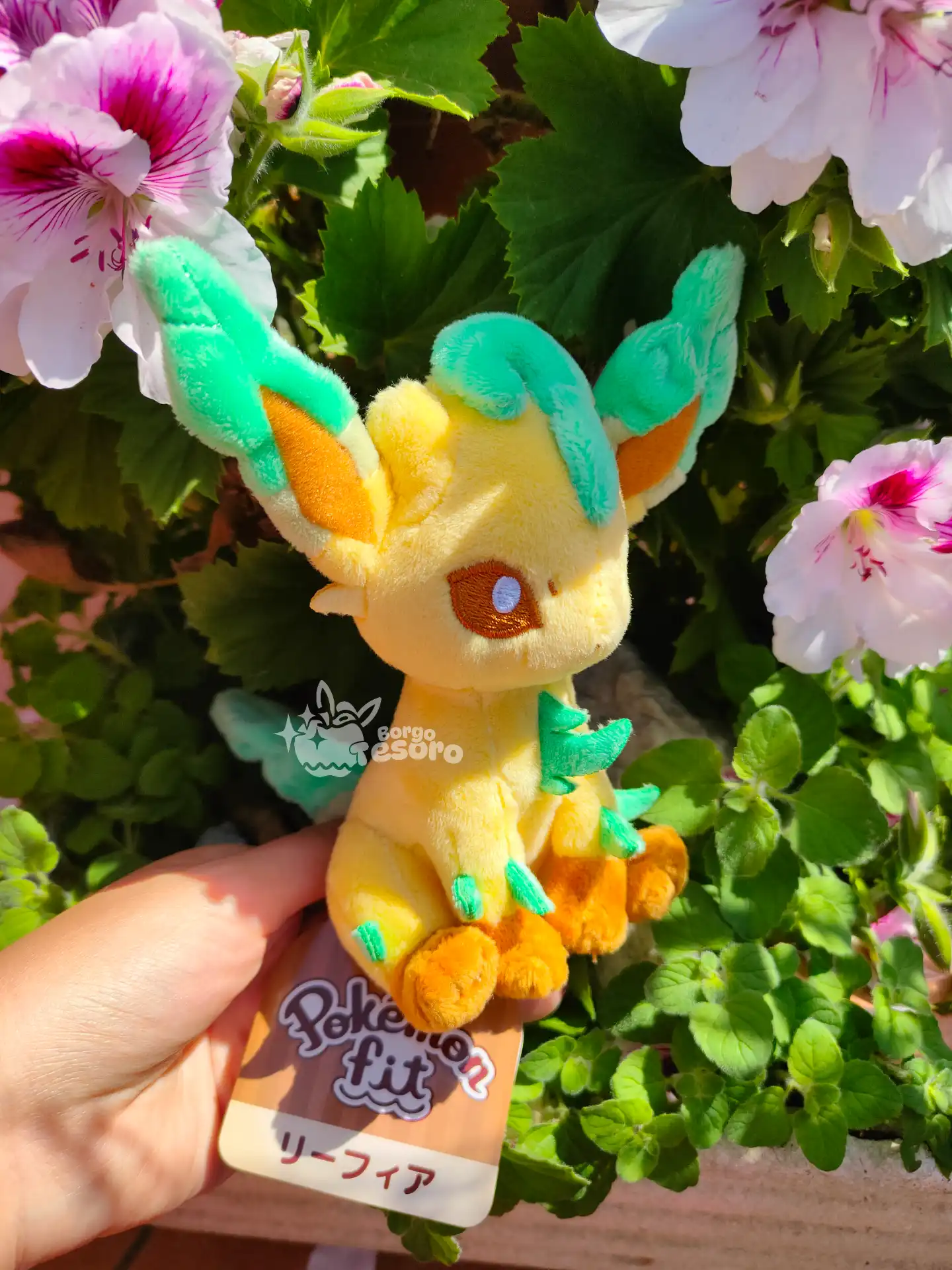 Leafeon Peluche Pokémon Fit - immagine 3