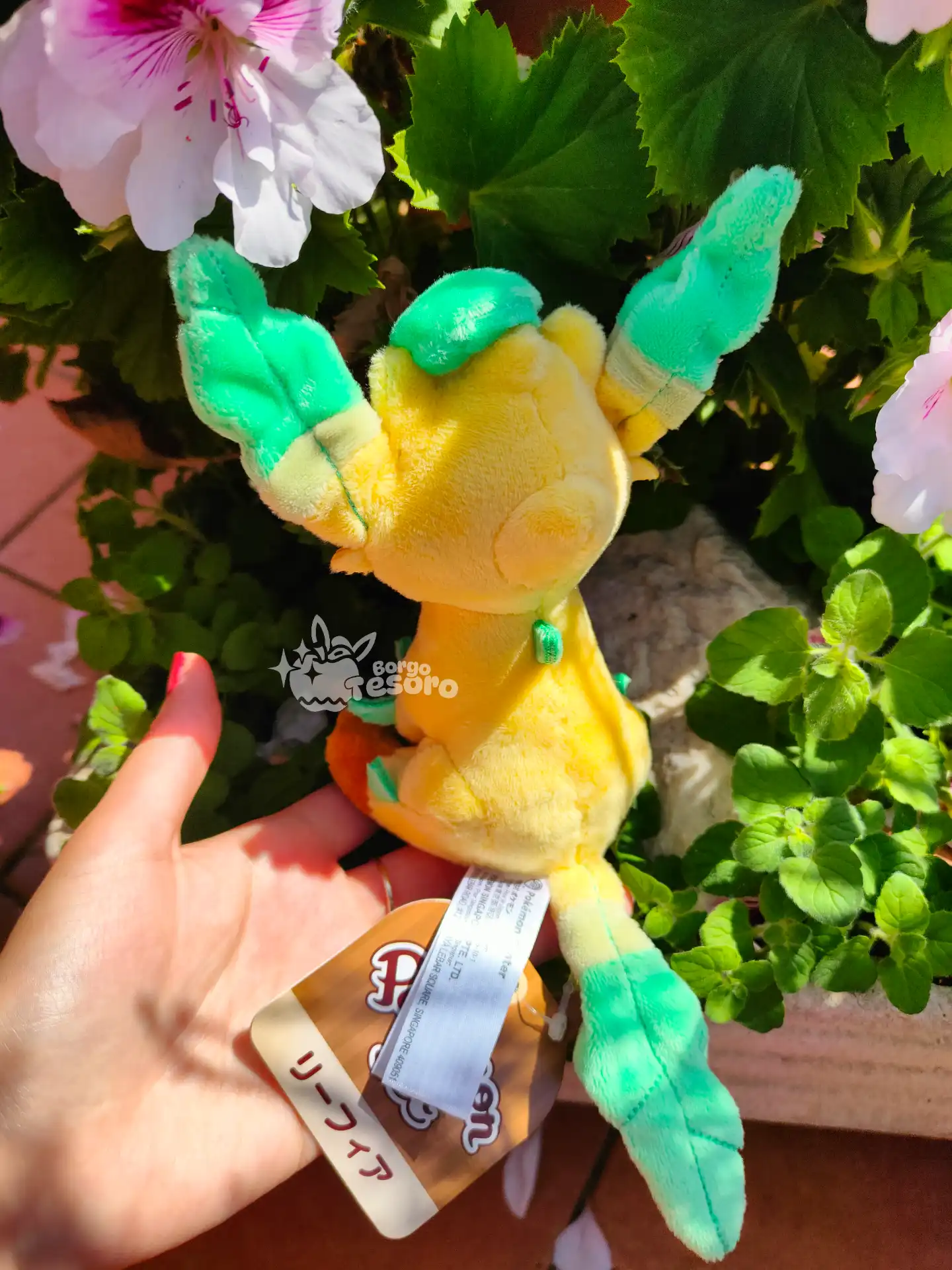 Leafeon Peluche Pokémon Fit - immagine 2