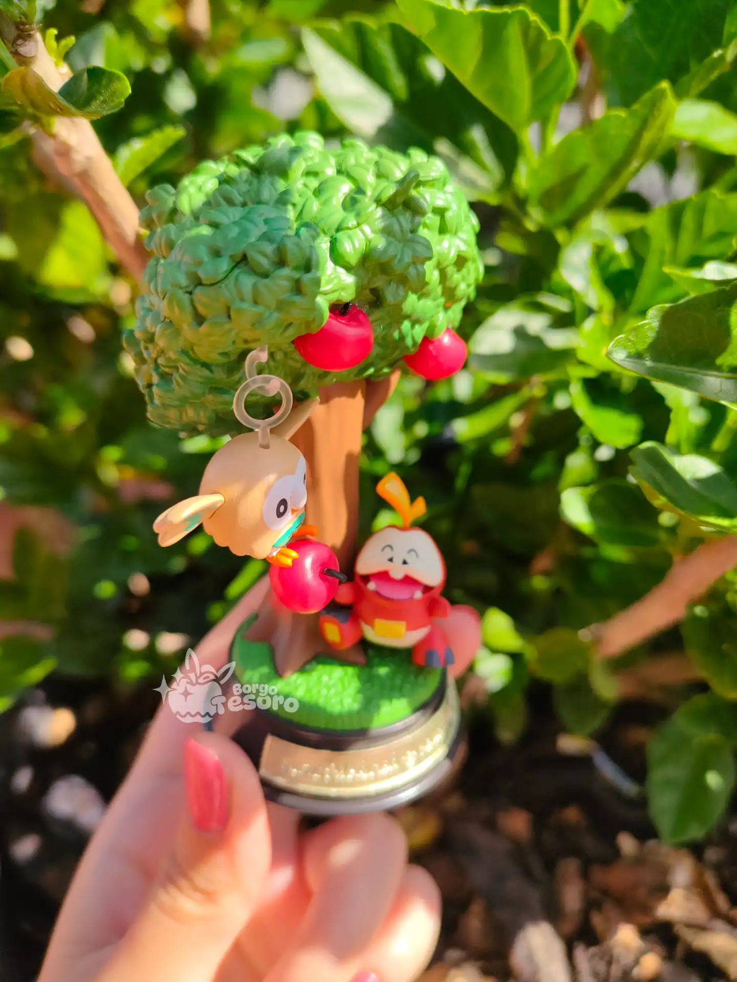 Fuecoco & Rowlet Pokémon Swing Vignette Rement - immagine 3