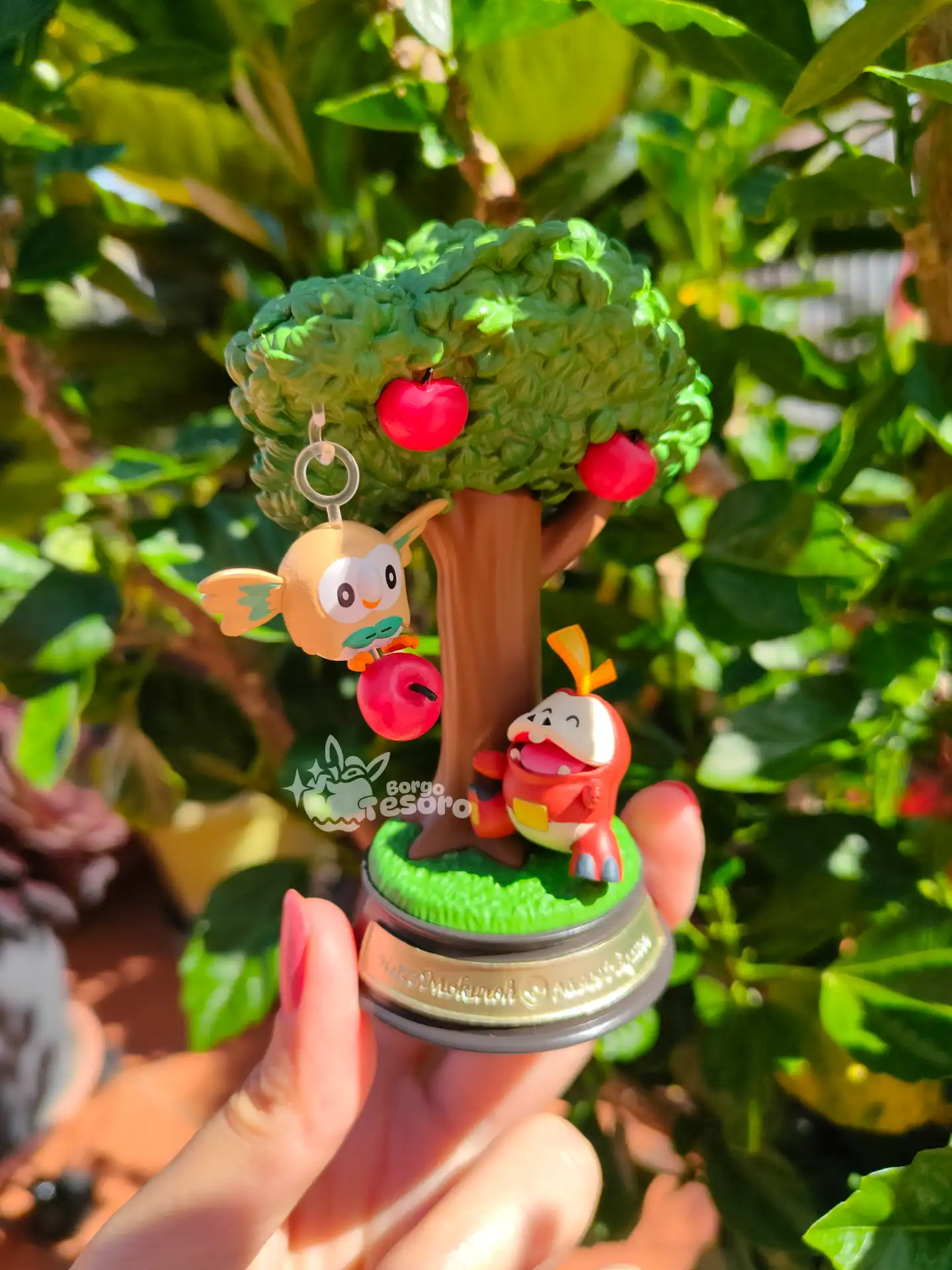 Fuecoco & Rowlet Pokémon Swing Vignette Rement - immagine 2