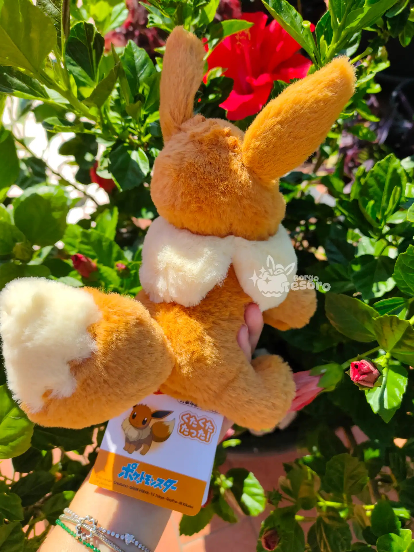 Eevee Fluffy Peluche Posizionabile - immagine 5