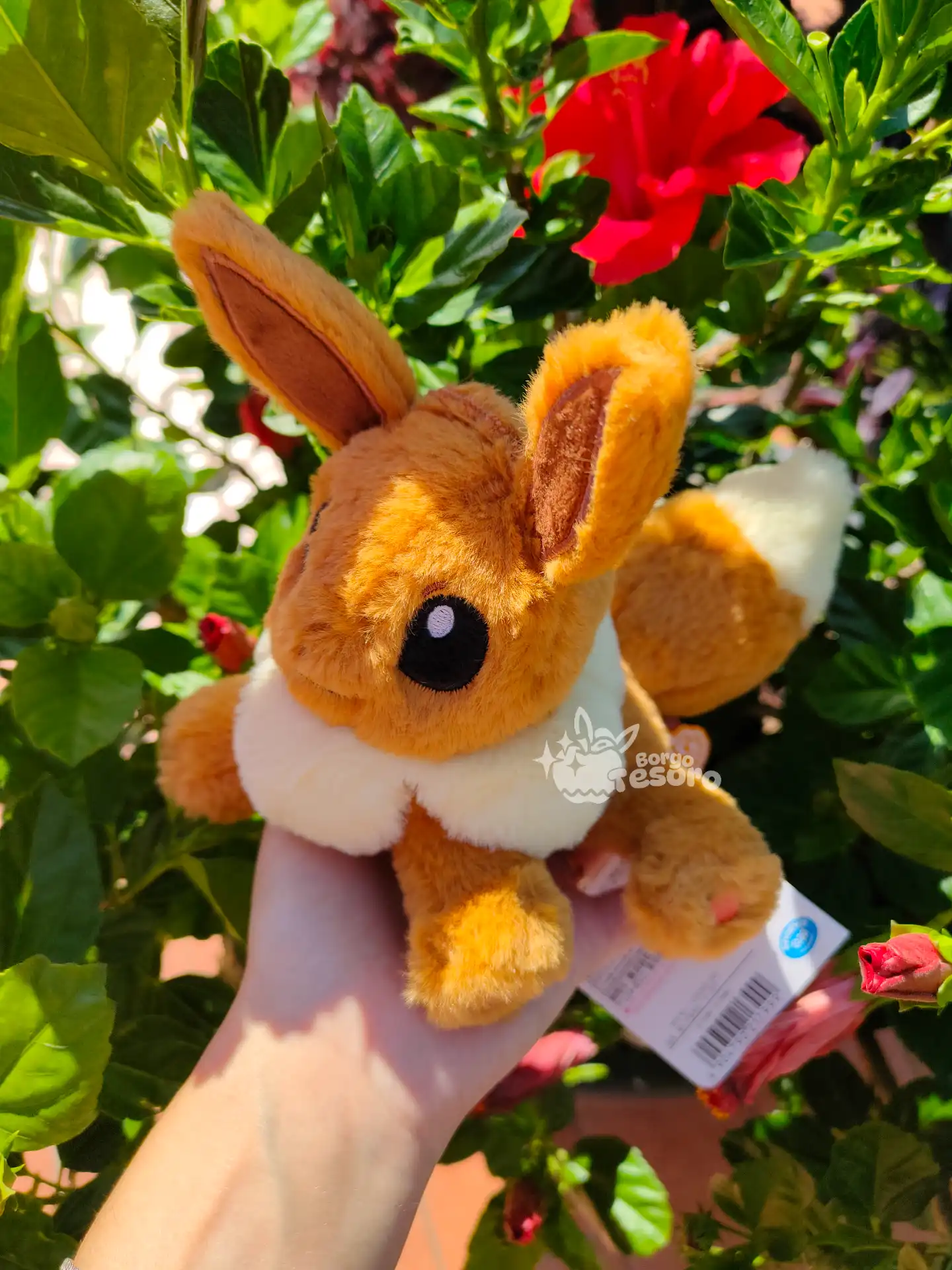 Eevee Fluffy Peluche Posizionabile - immagine 3