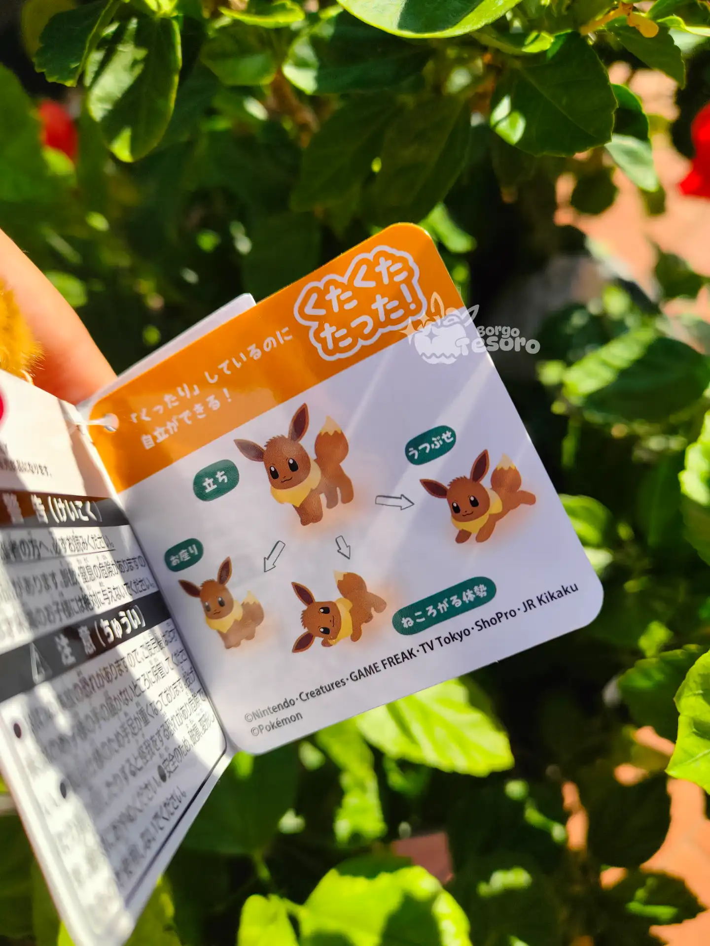 Eevee Fluffy Peluche Posizionabile - immagine 2