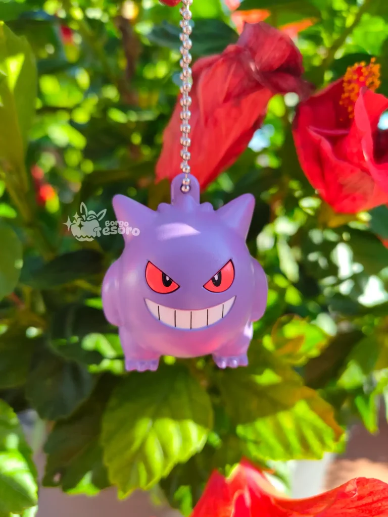 Gengar Pokémon Mini Lamp Keychain