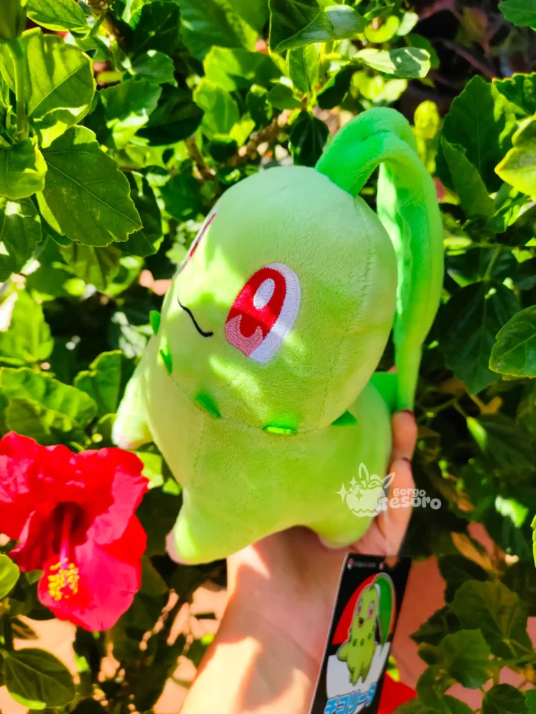 Chikorita Pokémon Center 2016 Peluche