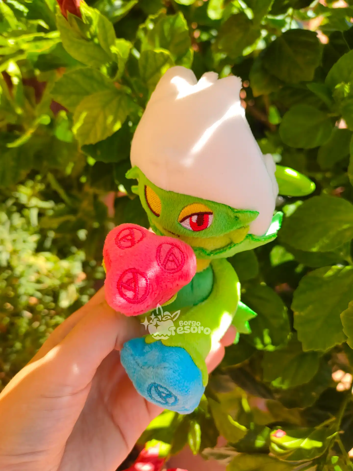Roserade Pokémon Full Bloom Peluche Keychain - immagine 2