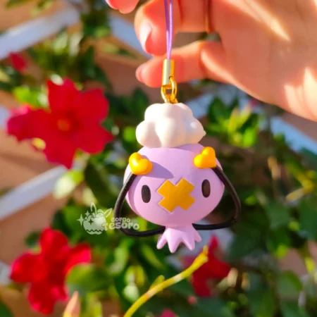 Dridloon Pokémon Ghost Type Flat Keychain