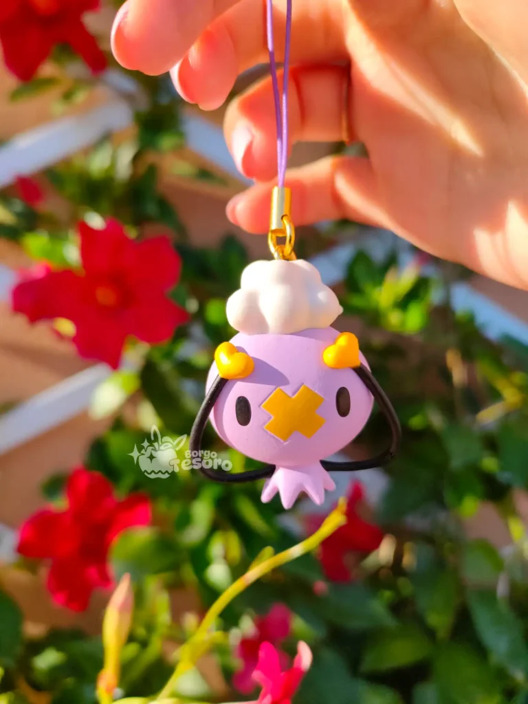 Dridloon Pokémon Ghost Type Flat Keychain