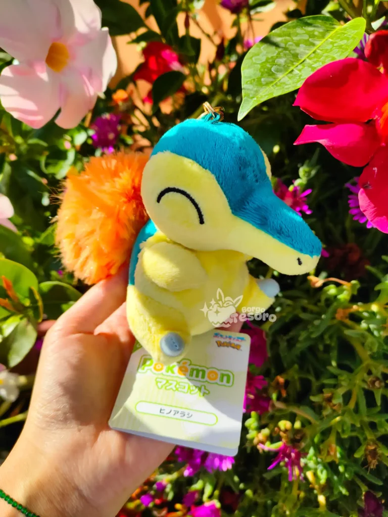 Cyndaquil Pokémon Keychain Peluche