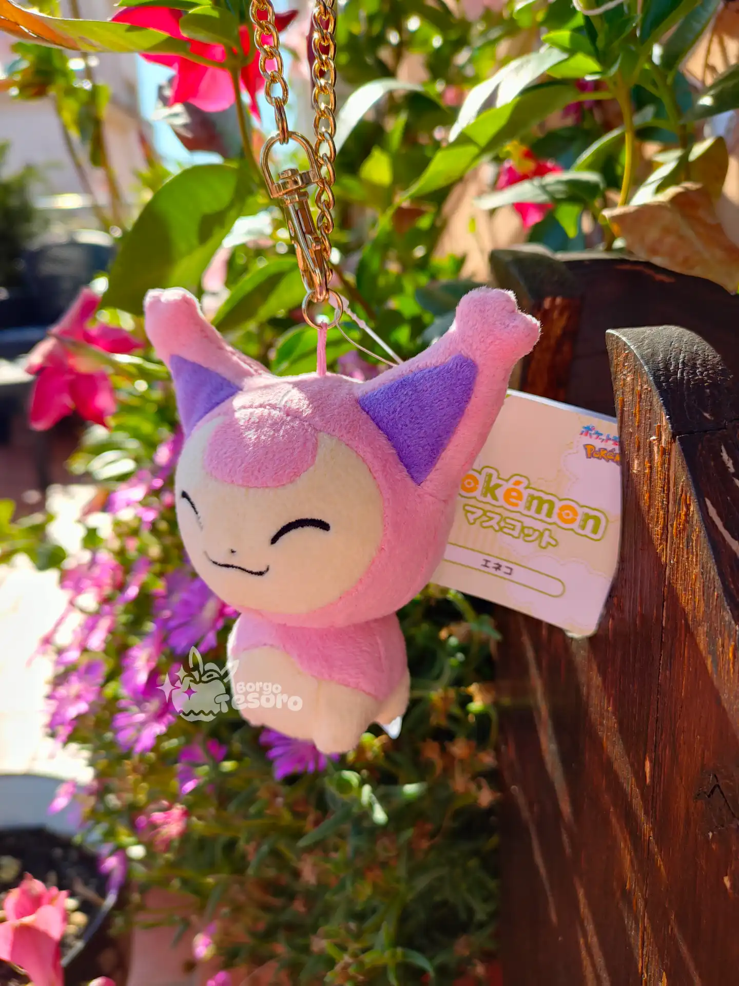 Skitty Pokémon Keychain Peluche