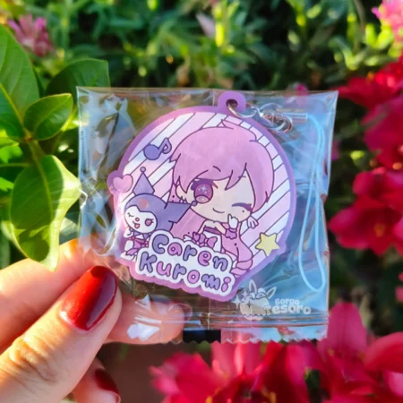Caren & Kuromi Mermaid Melody x Sanrio Special Keychain
