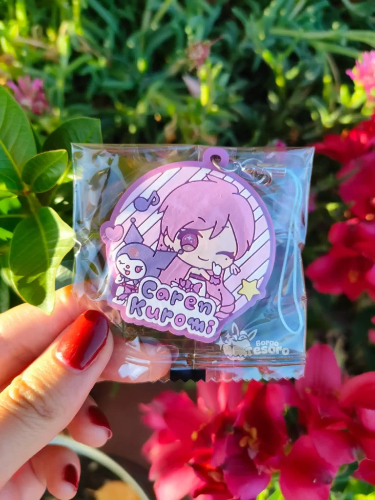 Caren & Kuromi Mermaid Melody x Sanrio Special Keychain