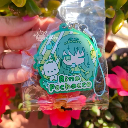 Rina & Pochacco Mermaid Melody x Sanrio Special Keychain