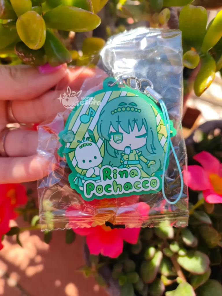 Rina & Pochacco Mermaid Melody x Sanrio Special Keychain