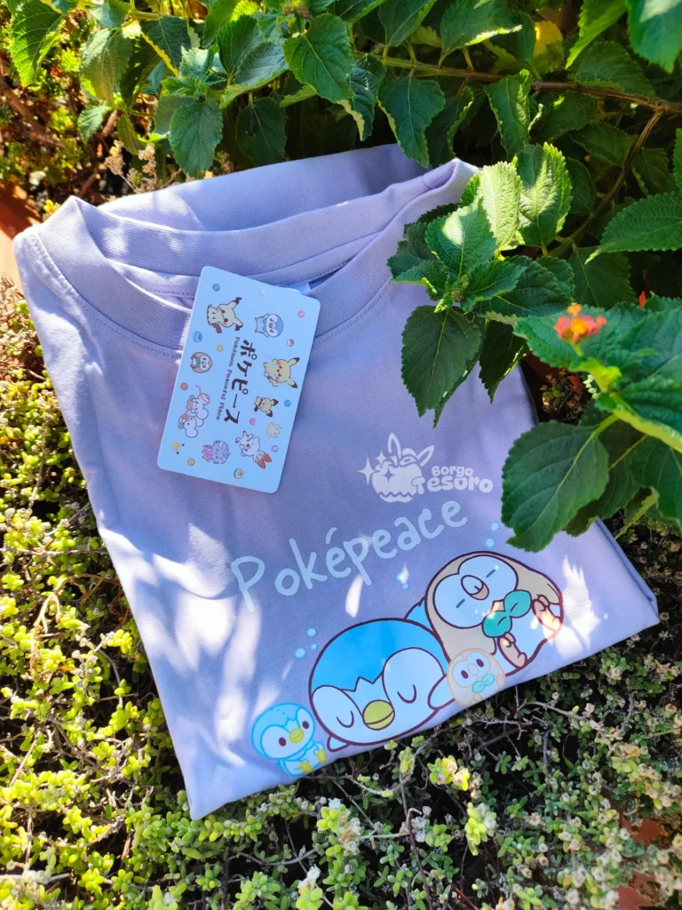 Maglietta Pokémon Poképeace Piplup & Rowlet