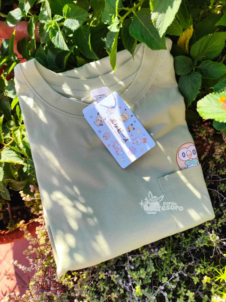 Maglietta Pokémon Poképeace Rowlet Taschino