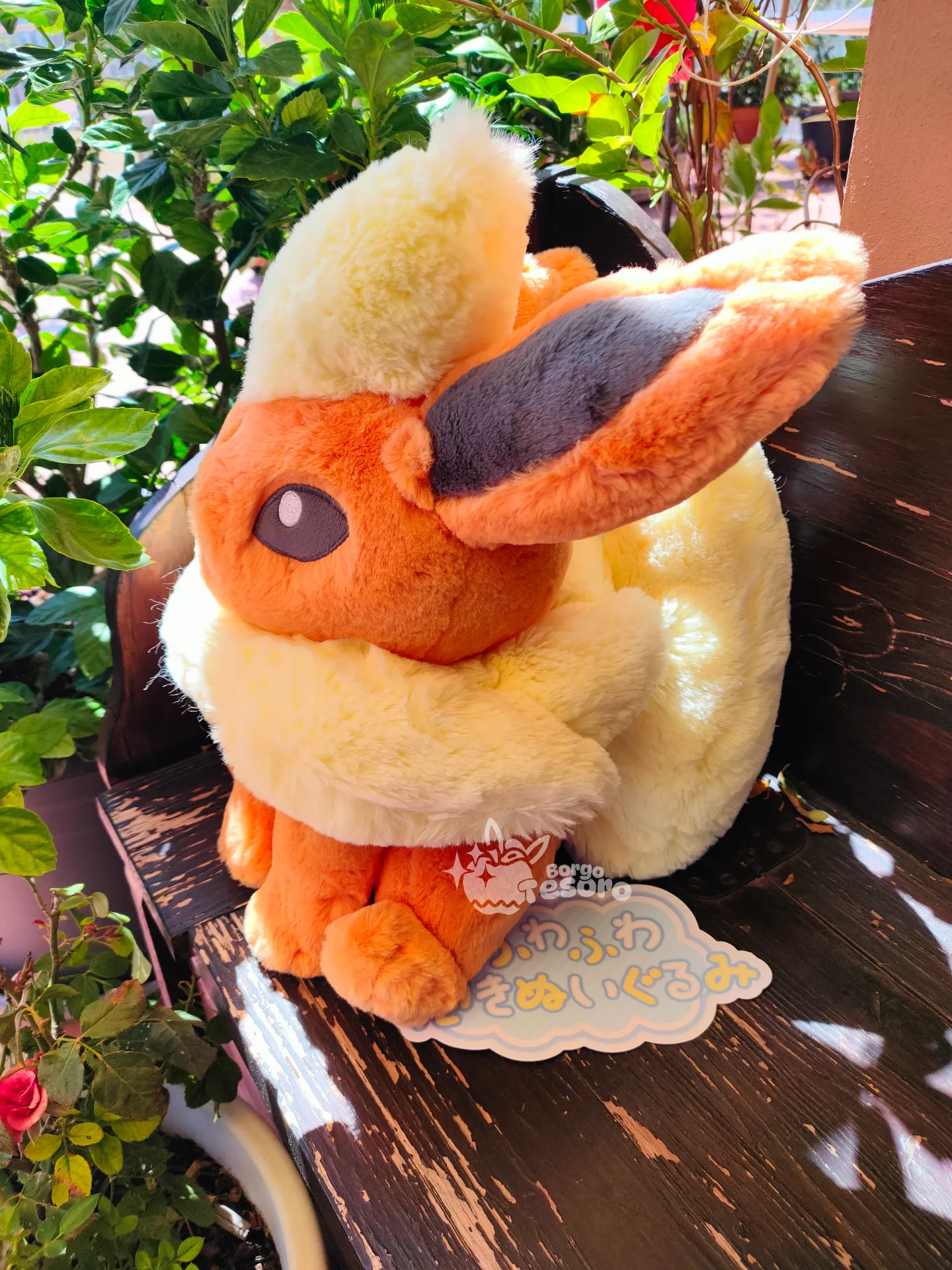 Flareon Pokémon Fluffy Peluche - immagine 6