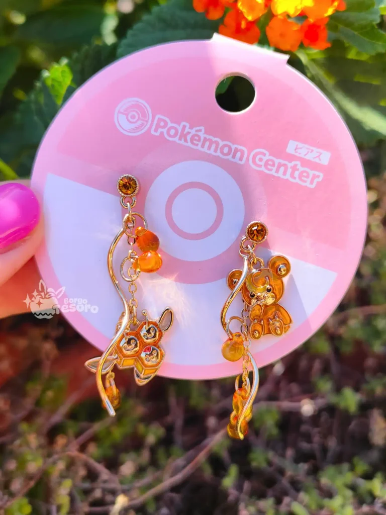 Orecchini Pokémon Combee & Teddiursa