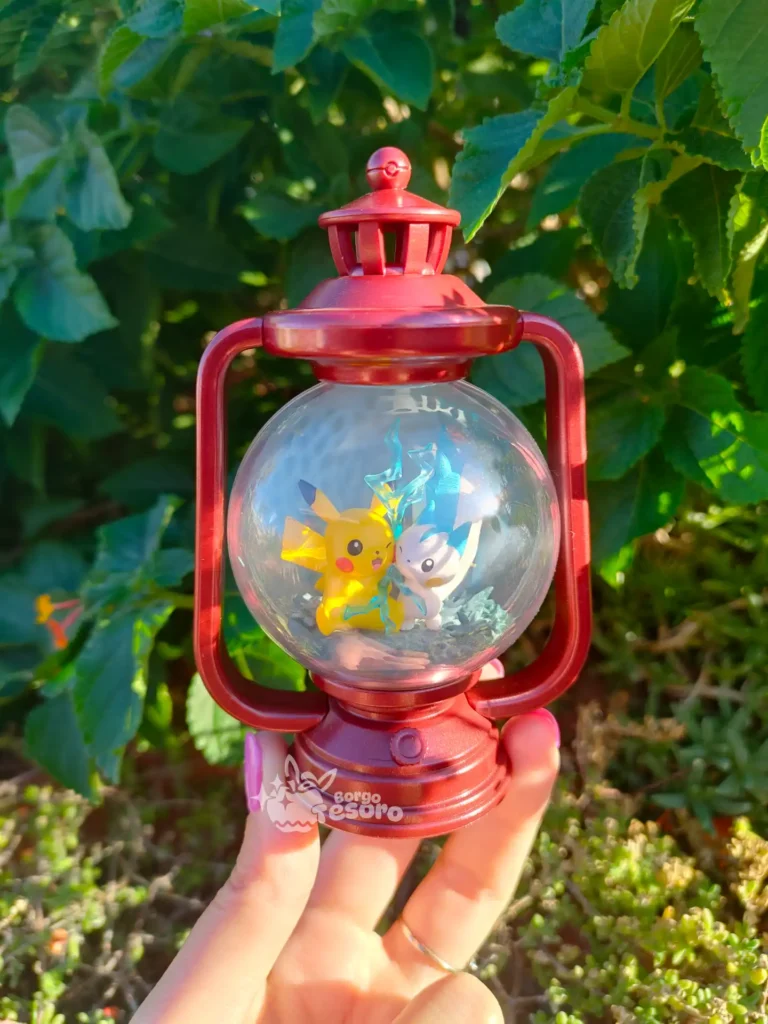 Pachirisu & Pikachu Pokémon Lantern Diorama Rement