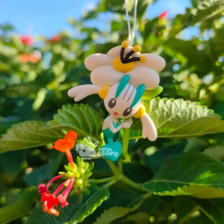 Floette Pokémon Flat Keychain