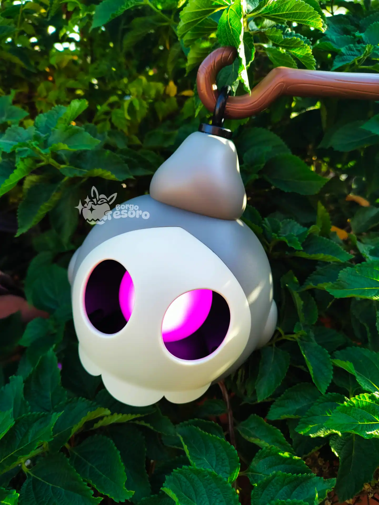 Duskull Pokémon Trick or Trick Lampada Led